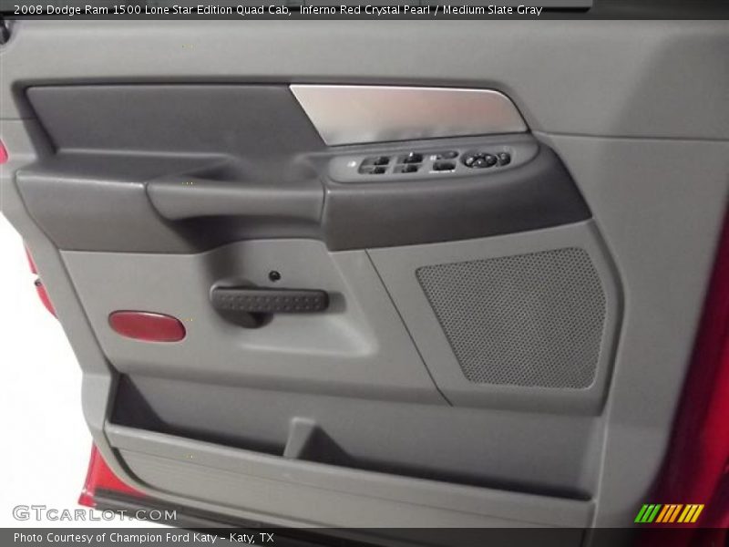 Inferno Red Crystal Pearl / Medium Slate Gray 2008 Dodge Ram 1500 Lone Star Edition Quad Cab