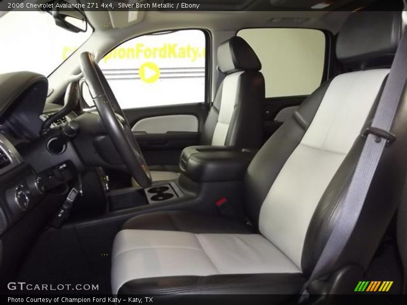 Silver Birch Metallic / Ebony 2008 Chevrolet Avalanche Z71 4x4
