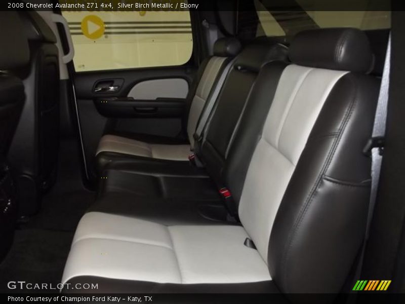 Silver Birch Metallic / Ebony 2008 Chevrolet Avalanche Z71 4x4
