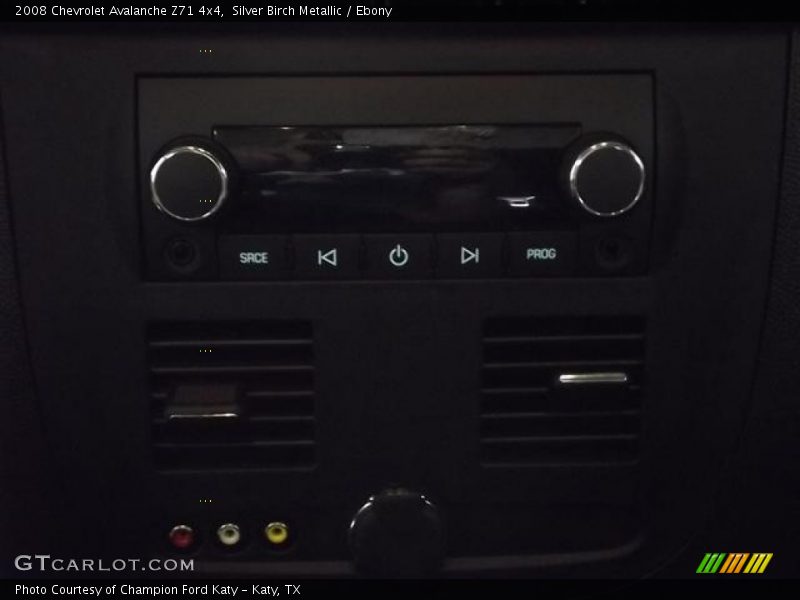 Silver Birch Metallic / Ebony 2008 Chevrolet Avalanche Z71 4x4