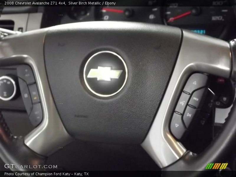 Silver Birch Metallic / Ebony 2008 Chevrolet Avalanche Z71 4x4