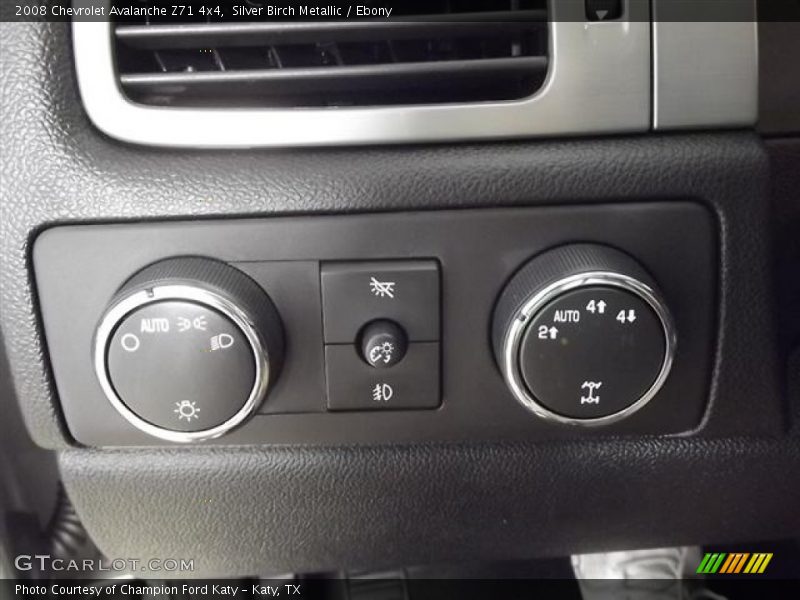 Silver Birch Metallic / Ebony 2008 Chevrolet Avalanche Z71 4x4