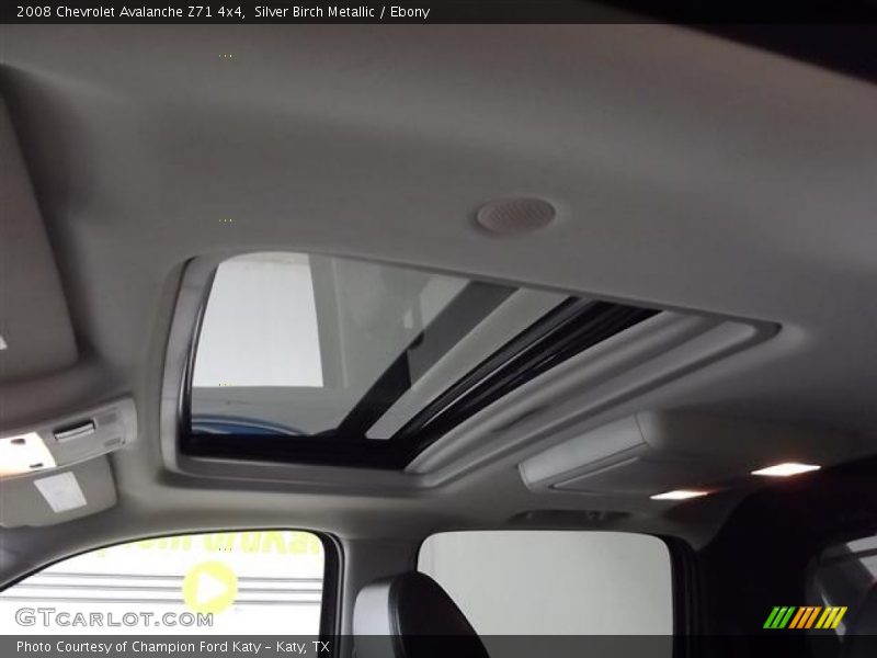 Silver Birch Metallic / Ebony 2008 Chevrolet Avalanche Z71 4x4