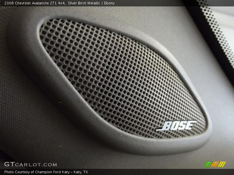 Silver Birch Metallic / Ebony 2008 Chevrolet Avalanche Z71 4x4