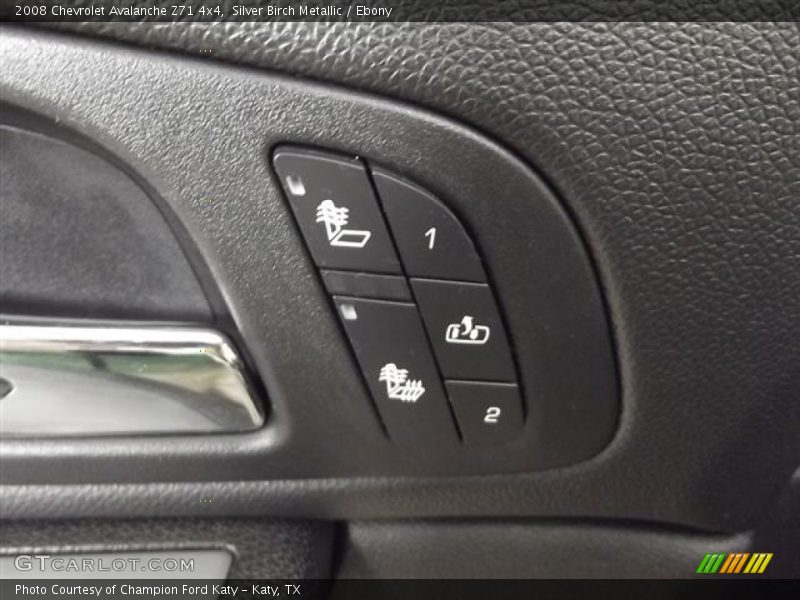 Silver Birch Metallic / Ebony 2008 Chevrolet Avalanche Z71 4x4