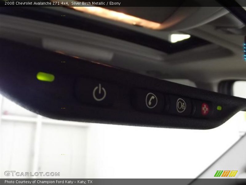 Silver Birch Metallic / Ebony 2008 Chevrolet Avalanche Z71 4x4