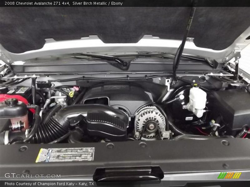  2008 Avalanche Z71 4x4 Engine - 5.3 Liter Flex-Fuel OHV 16-Valve Vortec V8
