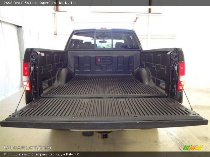 Black / Tan 2008 Ford F150 Lariat SuperCrew