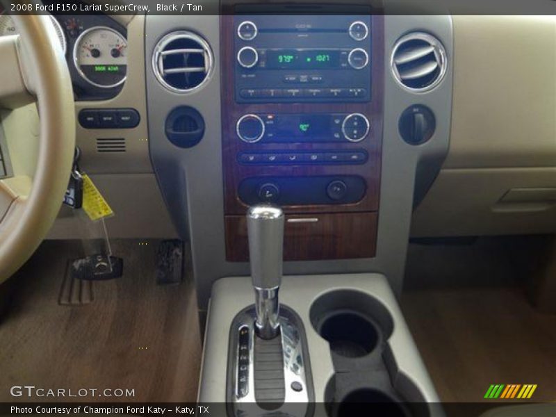 Black / Tan 2008 Ford F150 Lariat SuperCrew