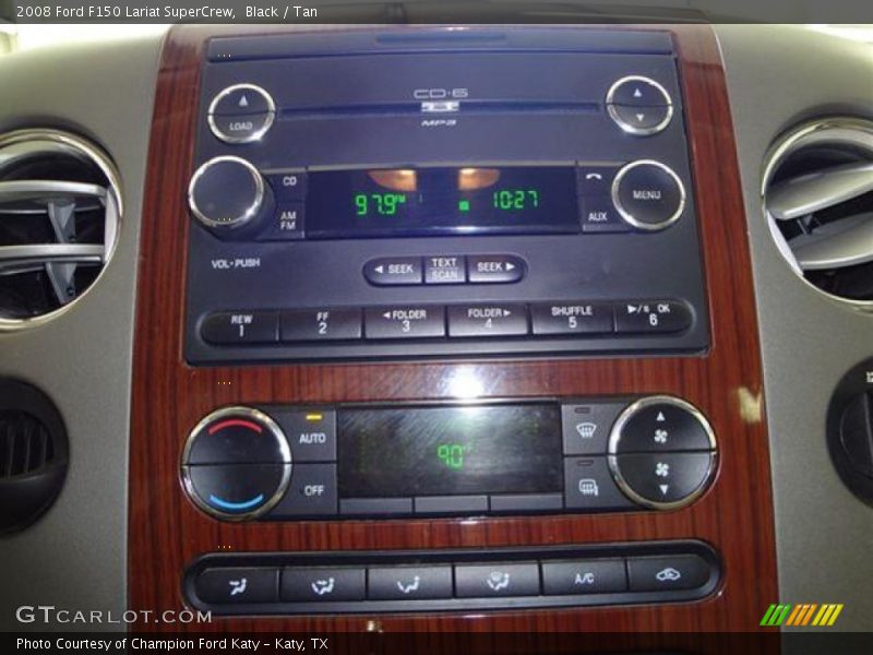 Black / Tan 2008 Ford F150 Lariat SuperCrew