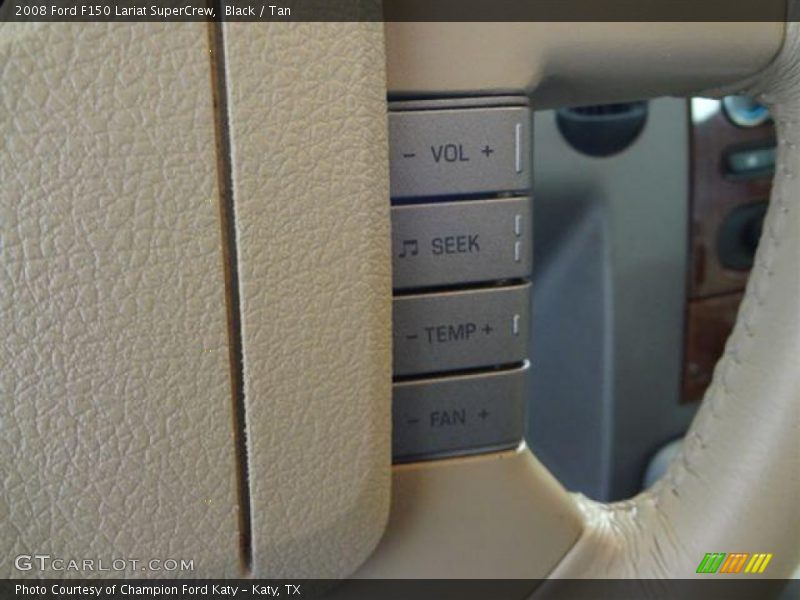 Black / Tan 2008 Ford F150 Lariat SuperCrew