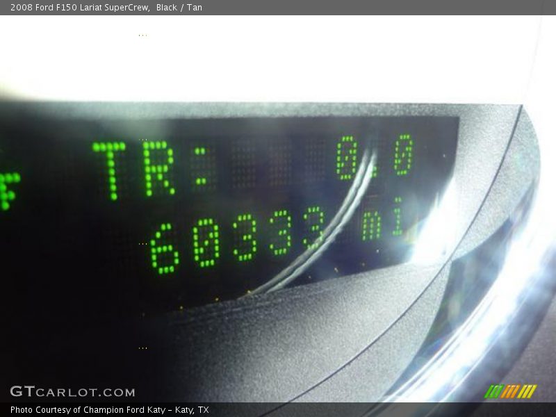 Black / Tan 2008 Ford F150 Lariat SuperCrew