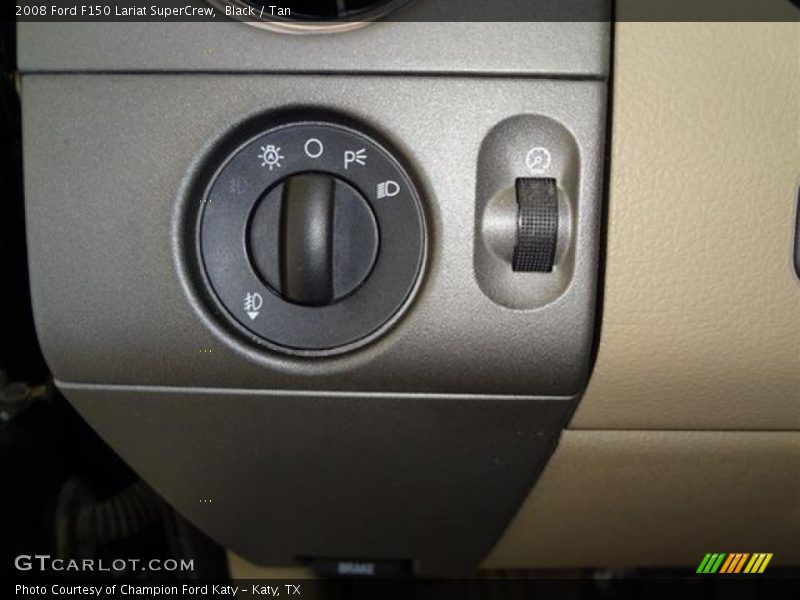 Black / Tan 2008 Ford F150 Lariat SuperCrew