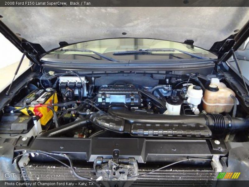 Black / Tan 2008 Ford F150 Lariat SuperCrew