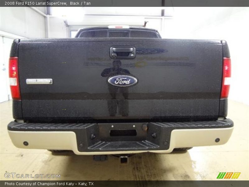 Black / Tan 2008 Ford F150 Lariat SuperCrew