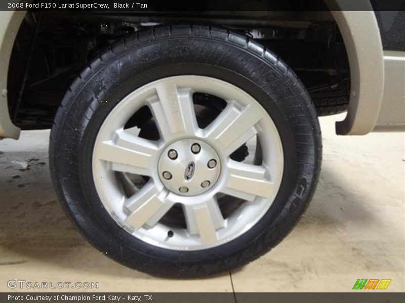 Black / Tan 2008 Ford F150 Lariat SuperCrew