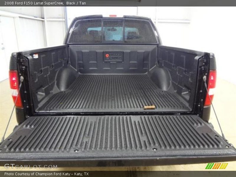 Black / Tan 2008 Ford F150 Lariat SuperCrew
