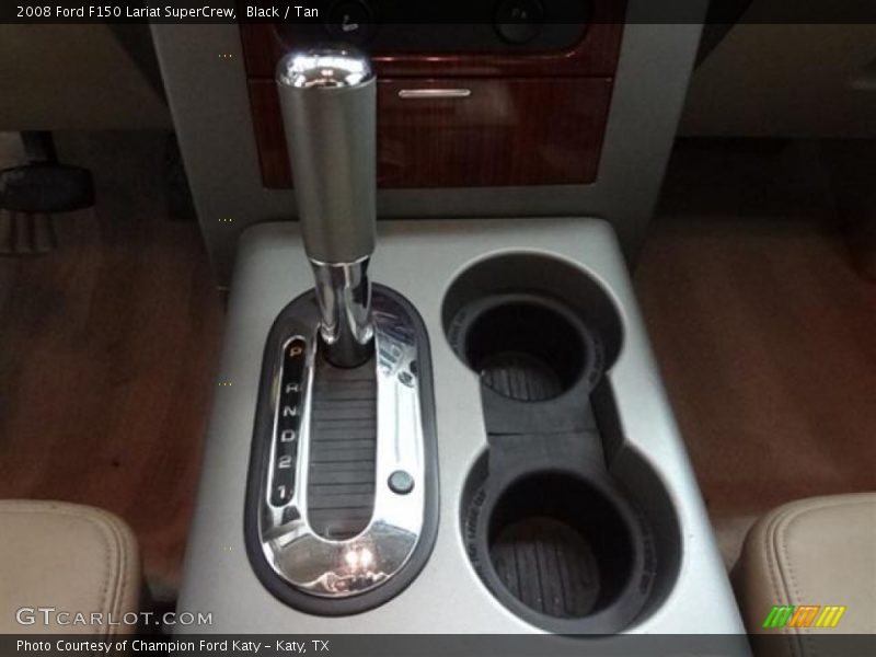 Black / Tan 2008 Ford F150 Lariat SuperCrew