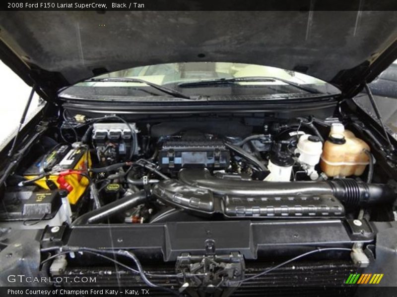 Black / Tan 2008 Ford F150 Lariat SuperCrew
