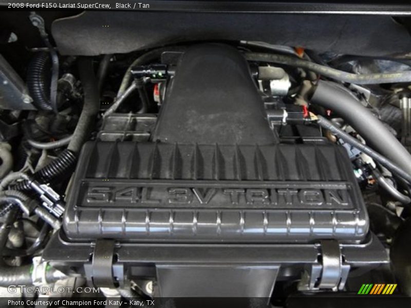 Black / Tan 2008 Ford F150 Lariat SuperCrew
