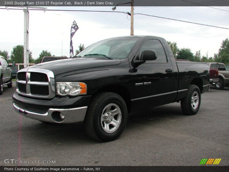 Black / Dark Slate Gray 2005 Dodge Ram 1500 ST Regular Cab