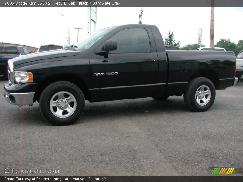 Black / Dark Slate Gray 2005 Dodge Ram 1500 ST Regular Cab