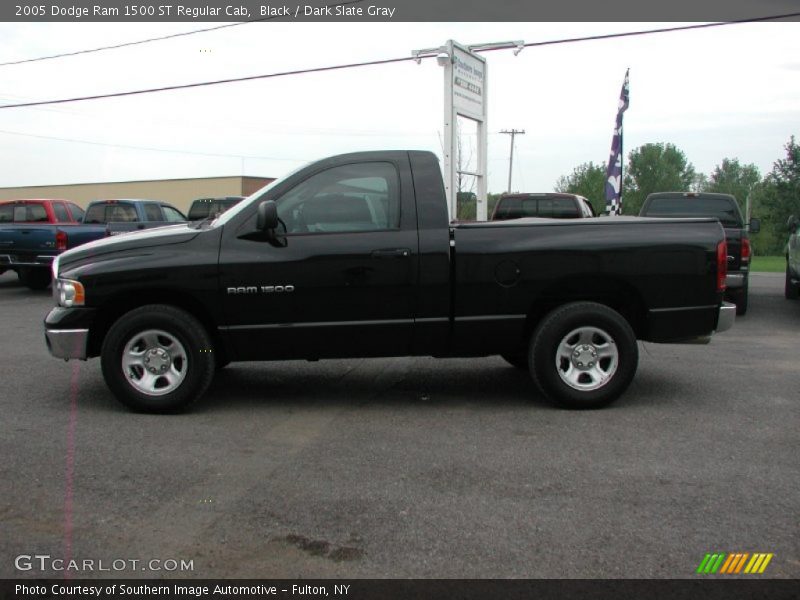 Black / Dark Slate Gray 2005 Dodge Ram 1500 ST Regular Cab