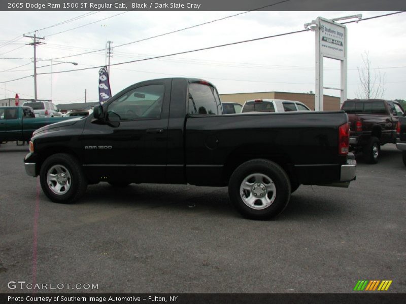 Black / Dark Slate Gray 2005 Dodge Ram 1500 ST Regular Cab