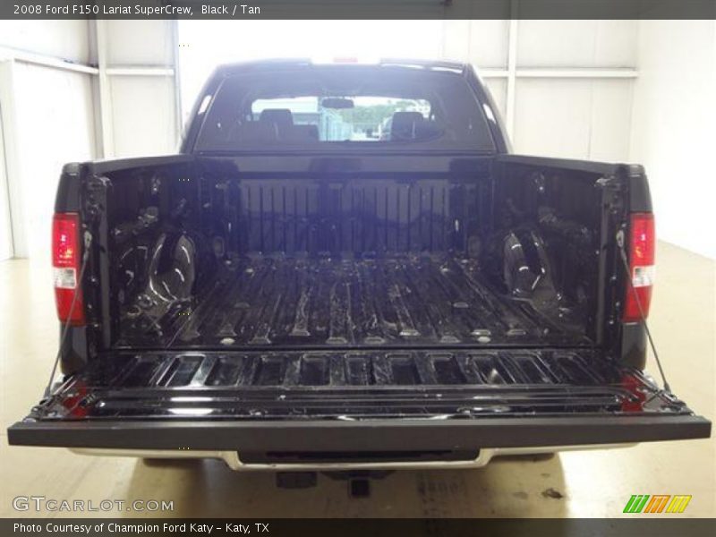 Black / Tan 2008 Ford F150 Lariat SuperCrew