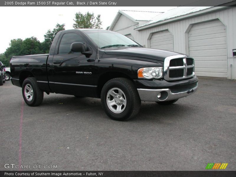 Black / Dark Slate Gray 2005 Dodge Ram 1500 ST Regular Cab
