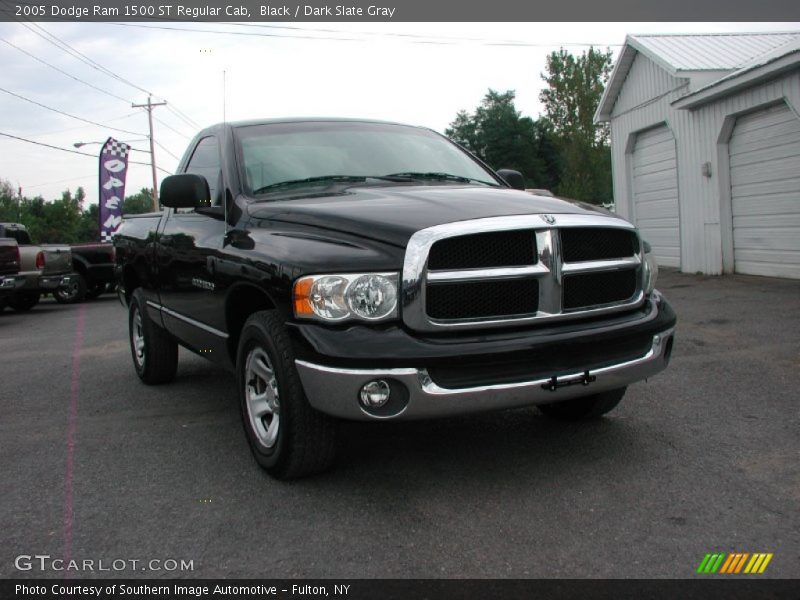 Black / Dark Slate Gray 2005 Dodge Ram 1500 ST Regular Cab