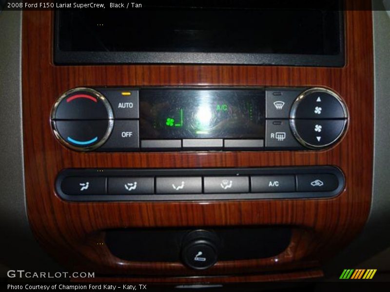 Black / Tan 2008 Ford F150 Lariat SuperCrew