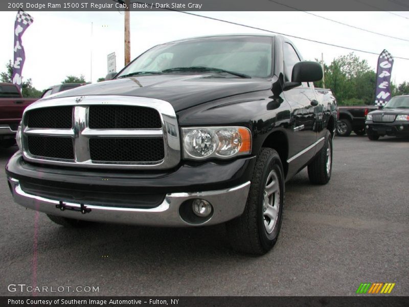 Black / Dark Slate Gray 2005 Dodge Ram 1500 ST Regular Cab