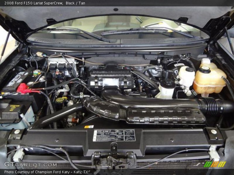 Black / Tan 2008 Ford F150 Lariat SuperCrew