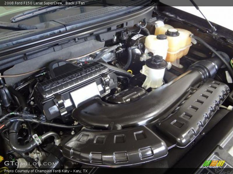 Black / Tan 2008 Ford F150 Lariat SuperCrew