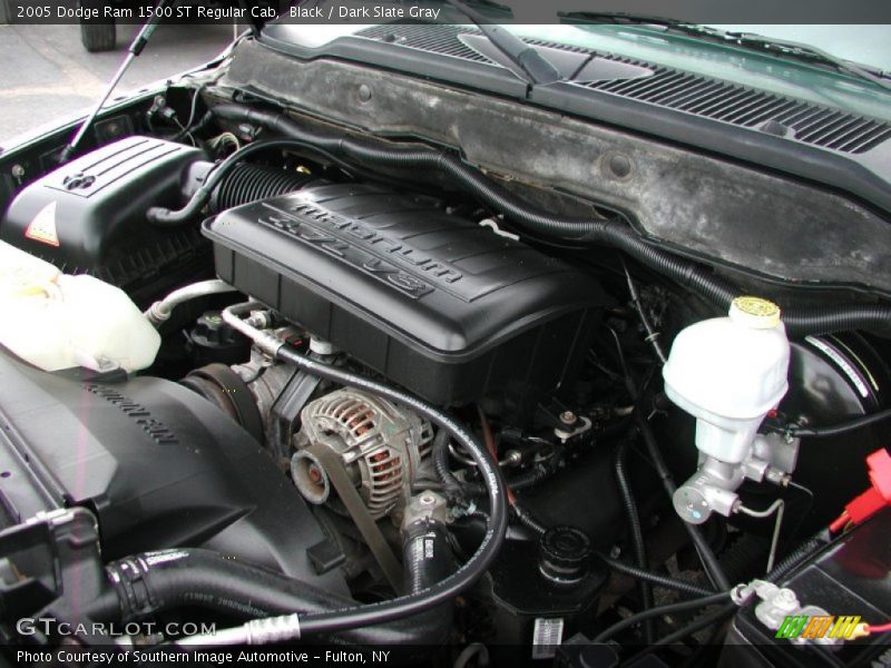 Black / Dark Slate Gray 2005 Dodge Ram 1500 ST Regular Cab