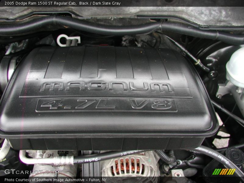 Black / Dark Slate Gray 2005 Dodge Ram 1500 ST Regular Cab