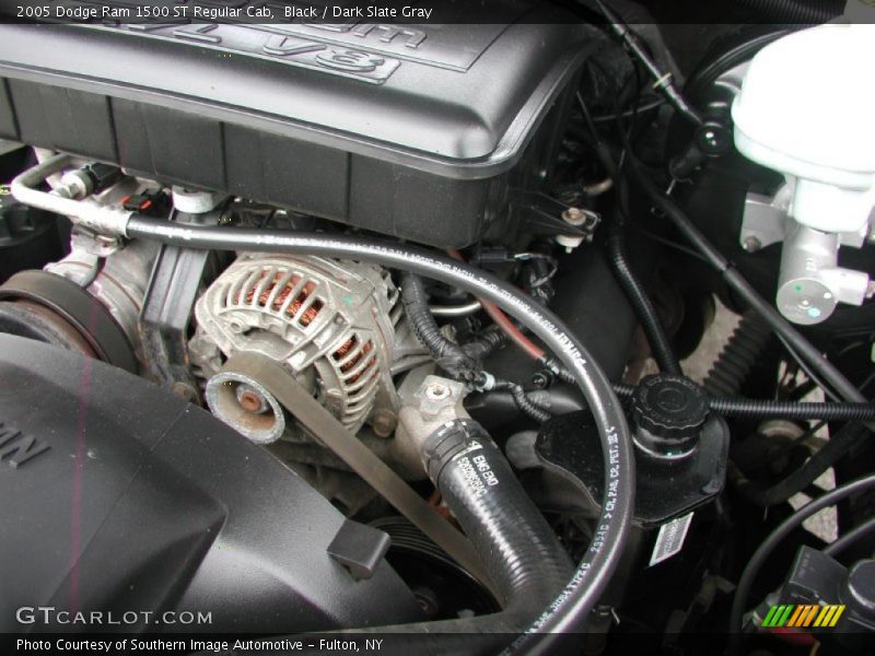 Black / Dark Slate Gray 2005 Dodge Ram 1500 ST Regular Cab