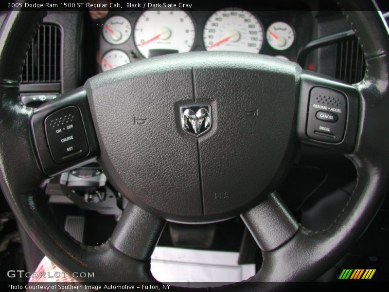 Black / Dark Slate Gray 2005 Dodge Ram 1500 ST Regular Cab