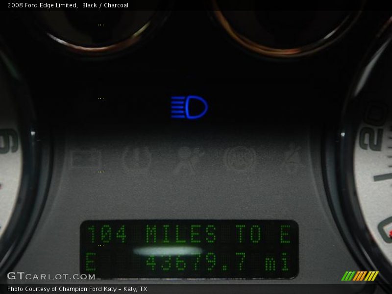 Black / Charcoal 2008 Ford Edge Limited