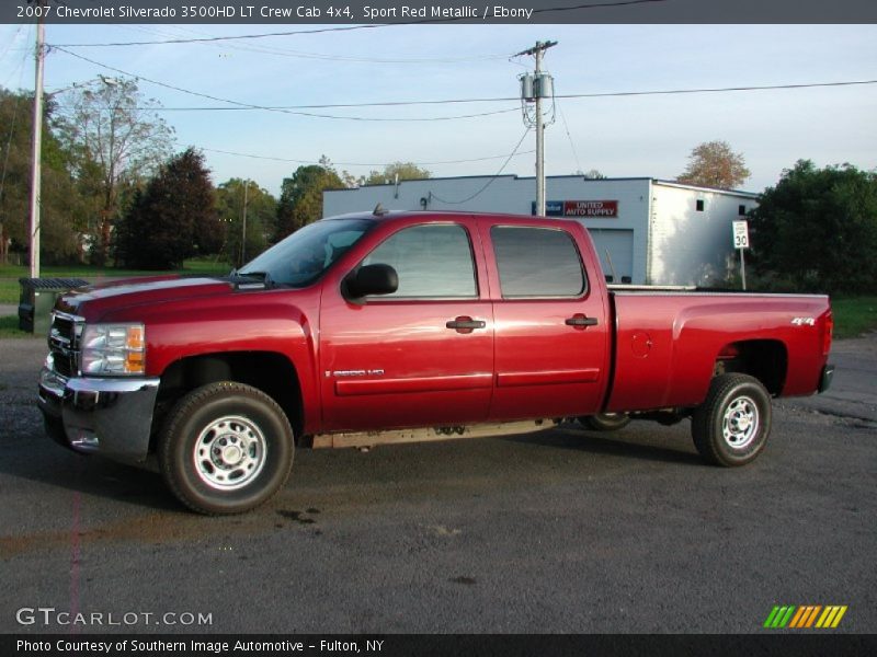 Sport Red Metallic / Ebony 2007 Chevrolet Silverado 3500HD LT Crew Cab 4x4