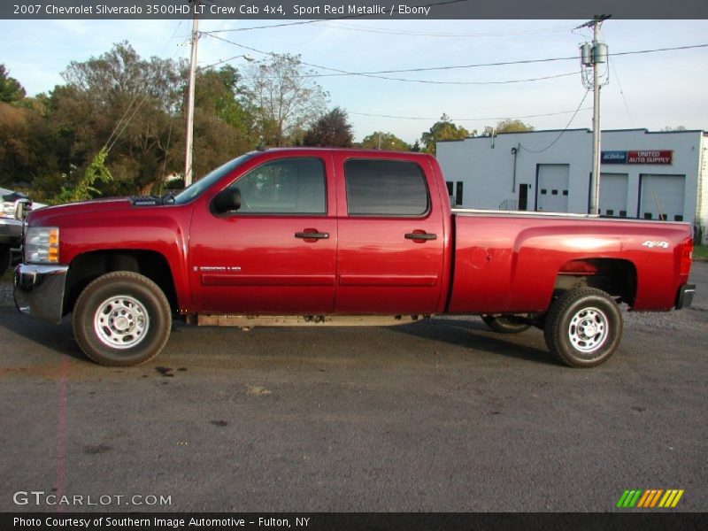 Sport Red Metallic / Ebony 2007 Chevrolet Silverado 3500HD LT Crew Cab 4x4