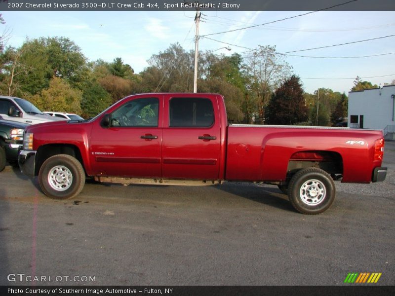 Sport Red Metallic / Ebony 2007 Chevrolet Silverado 3500HD LT Crew Cab 4x4
