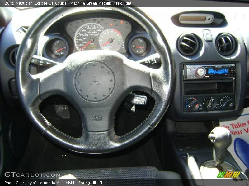 Machine Green Metallic / Midnight 2005 Mitsubishi Eclipse GT Coupe