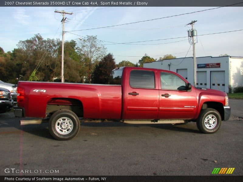 Sport Red Metallic / Ebony 2007 Chevrolet Silverado 3500HD LT Crew Cab 4x4
