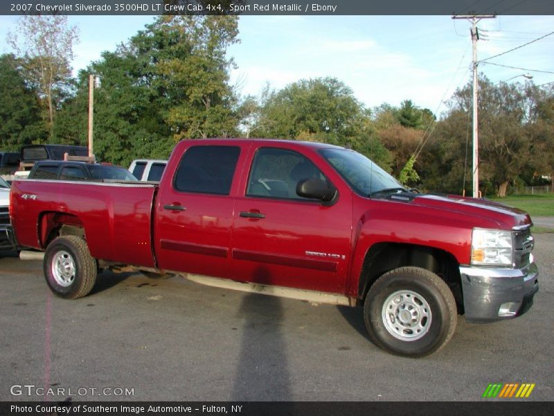 Sport Red Metallic / Ebony 2007 Chevrolet Silverado 3500HD LT Crew Cab 4x4