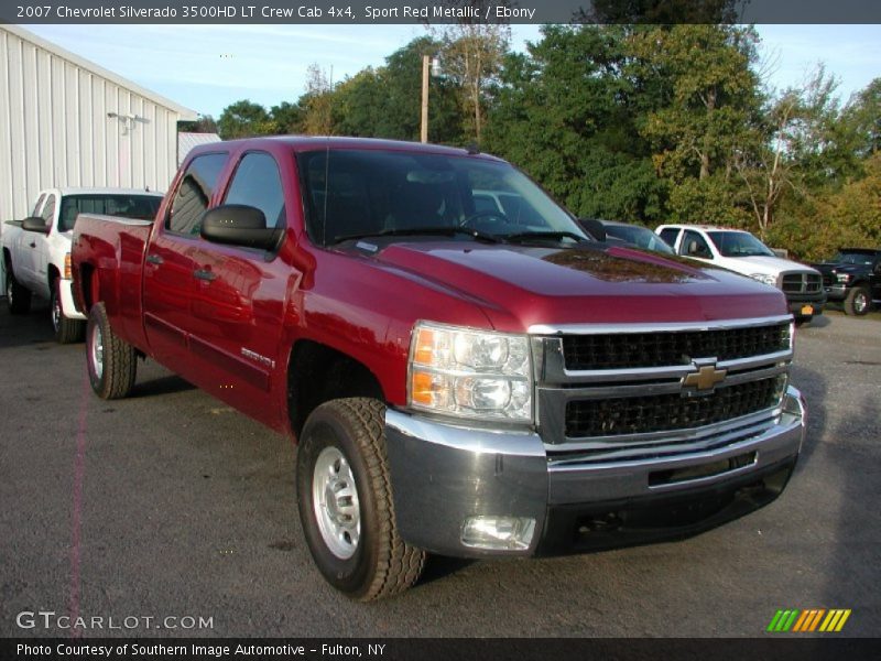 Sport Red Metallic / Ebony 2007 Chevrolet Silverado 3500HD LT Crew Cab 4x4
