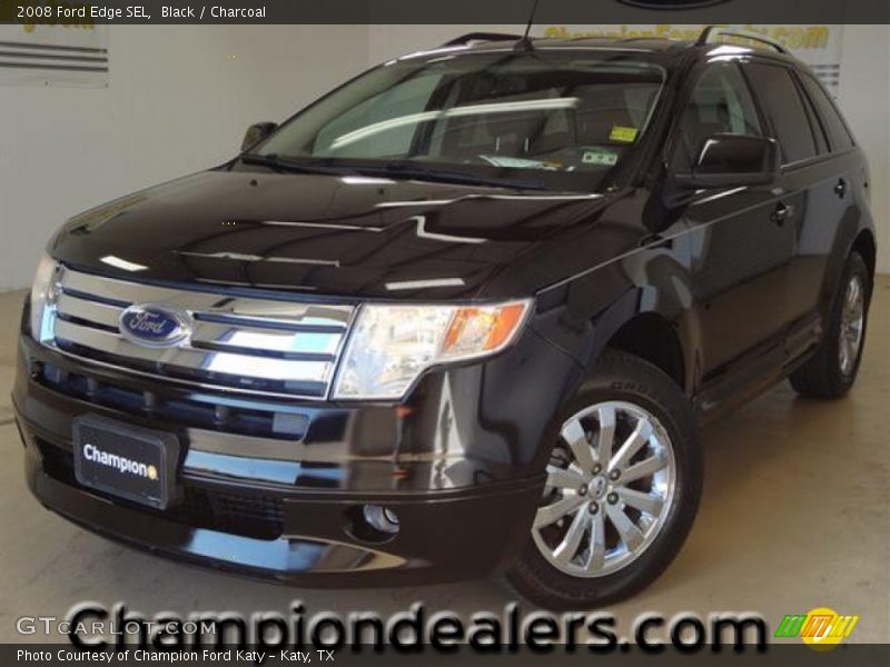 Black / Charcoal 2008 Ford Edge SEL