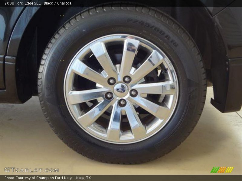 Black / Charcoal 2008 Ford Edge SEL