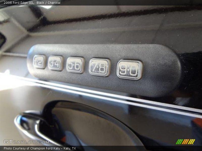 Black / Charcoal 2008 Ford Edge SEL